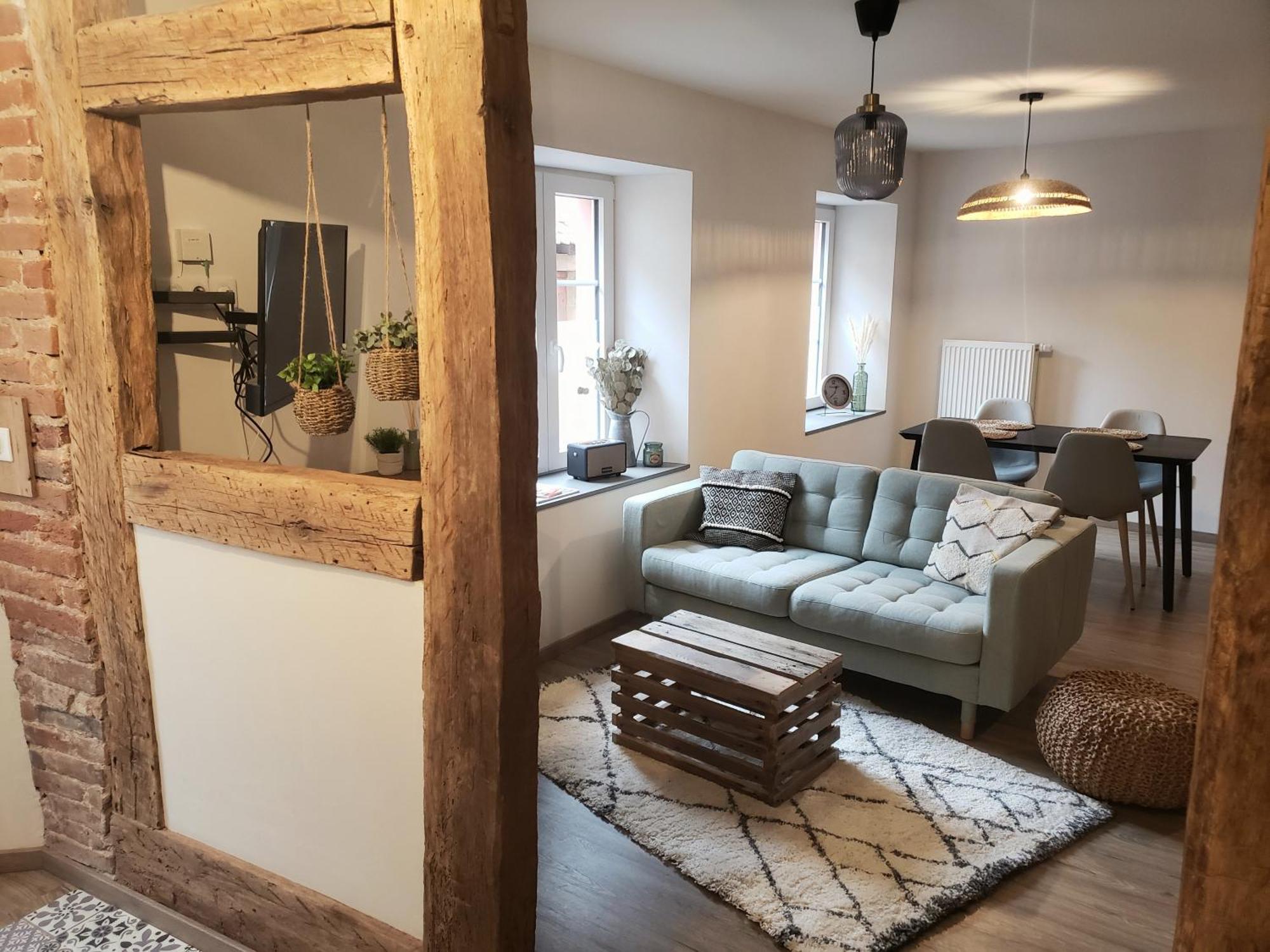 Emile&Jeanne - Centre - 2 Chambres - Wifi, Netflix วิสซ็องบูร์ ภายนอก รูปภาพ